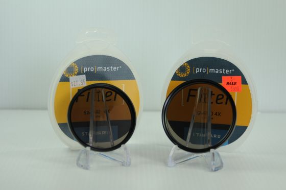 Lot of Promaster 62mm 4x ND Standard Neutral Density Screw-In Filter