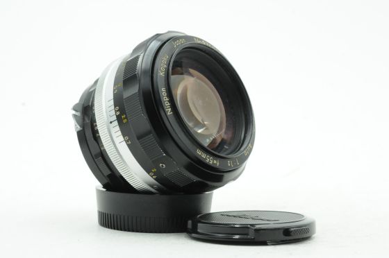 Nikon Nikkor-S Non-AI 55mm f1.2 Lens