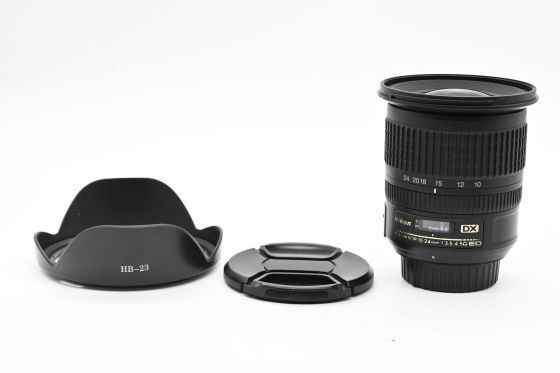 Nikon Nikkor AF-S 10-24mm f3.5-4.5 G DX ED IF Lens AFS