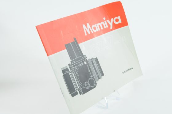 Mamiya RZ67 Pro II Instruction Manual