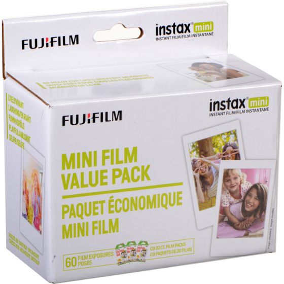 Instax Mini Color Film Value Pack (60 count)