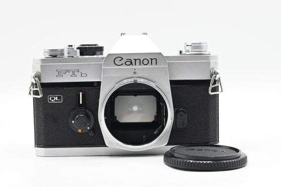 Canon FTb QL SLR Film Camera Body Chrome