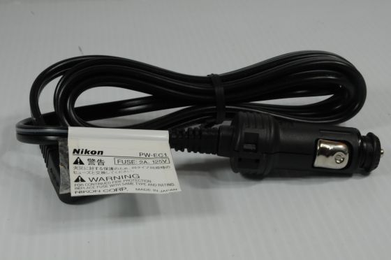 Nikon PW-EC1 Car Outlet Cable 12 Volt