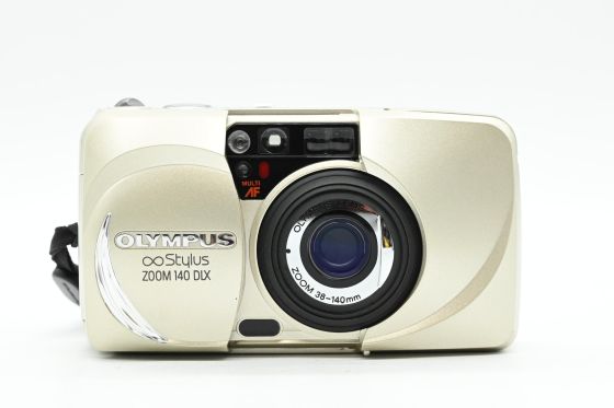Olympus Stylus Zoom 140 DLX 35mm Film Camera w/38-140mm Zoom