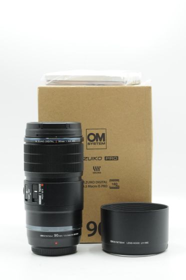 Olympus Digital 90mm f3.5 Macro M.Zuiko ED IS PRO Lens MFT
