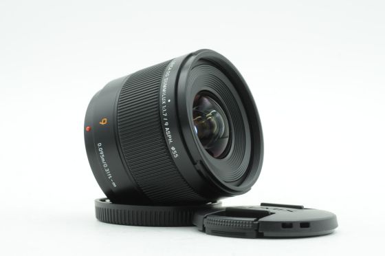Panasonic Lumix 9mm f1.7 ASPH Leica DG Summilux Lens MFT H-X09