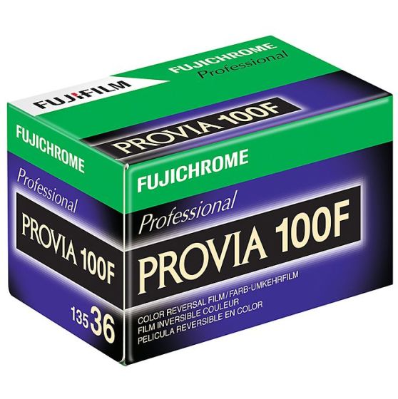 FUJICHROME Provia 100F ISO 100 RDP-III Color Transparency Film (35mm) (36 Exposures)