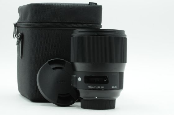 Sigma AF 135mm f1.8 DG HSM Art Lens Nikon F