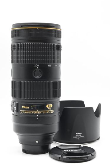 Nikon Nikkor AF-S 70-200mm f2.8 E FL ED VR Lens