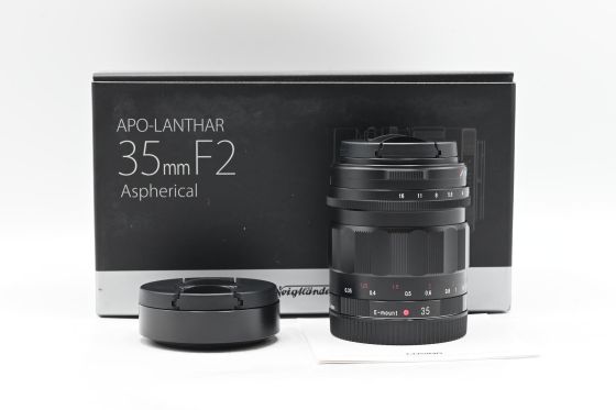 Voigtlander APO-Lanthar 35mm f2 ASPH Sony E-Mount Lens