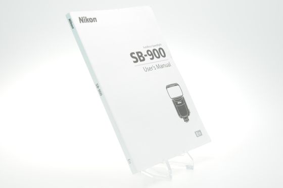 Nikon SB-900 User's Instruction Manual guide Book