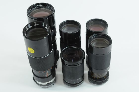 Lot of Tamron Adaptall Lenses
