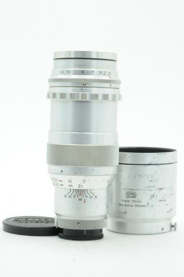 Steinheil Munchen 200mm f4.5 Tele-Quinar Lens Exakta *Parts/Repair