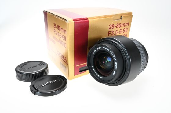 Sigma AF 28-80mm f3.5-5.6 D II Macro Lens Nikon
