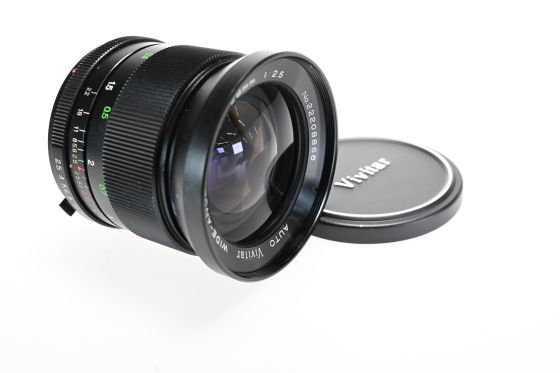 Vivitar 28mm f2.5 Auto Wide-Angle Lens Minolta MD