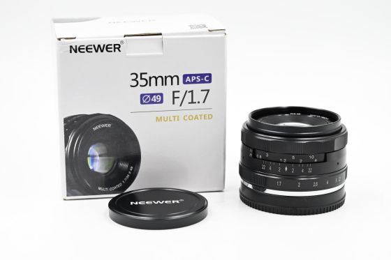 Neewer 35mm f1.7 Manual Focus Lens Sony E-Mount