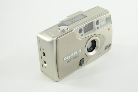 Olympus Trip AF 50 QD w/ 28mm Lens 35mm Film Point-and-Shoot Camera