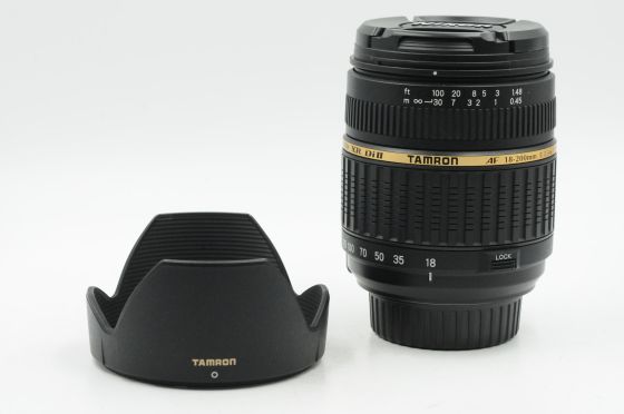 Tamron A14 AF 18-200mm f3.5-6.3 XR Di II LD IF Macro Lens Nikon