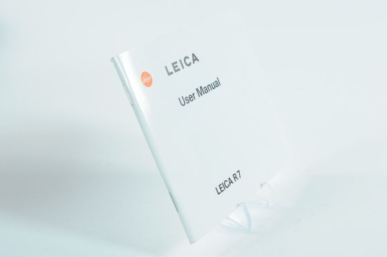 Leica R7 Instruction manual