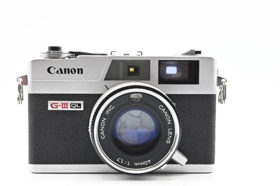 Canon Canonet QL17 G-III Film Camera w/40mm f1.7 Lens [Parts/Repair]