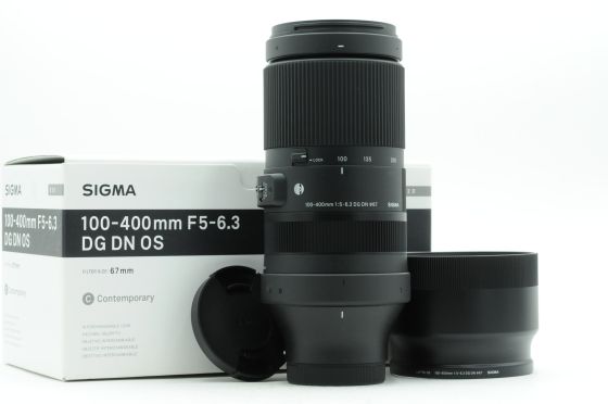 Sigma AF 100-400mm f5-6.3 DG DN OS Contemporary Lens Sony E