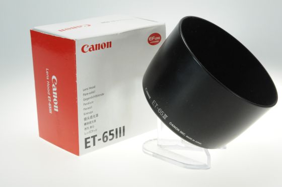 Original Canon ET-65 III Lens Hood Shade F/EF 100-300mm f4.5-5.6 USM