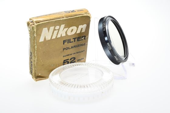 Nikon 52mm Circular Polarizer Filter Early