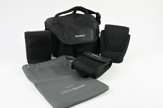 Lot of Sony Soft Camera Cases