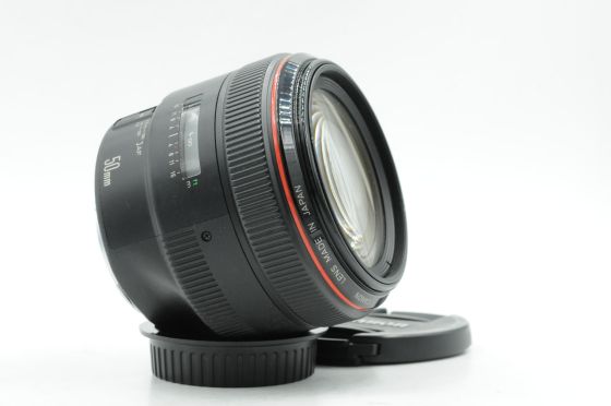 Canon EF 50mm f1.0 L USM Lens RARE *Read