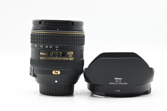 Nikon Nikkor AF-S 16-80mm f2.8-4.0 E ED DX VR Lens