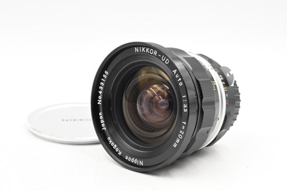 Nikon Nikkor Non AI Auto 20mm f3.5 UD Lens