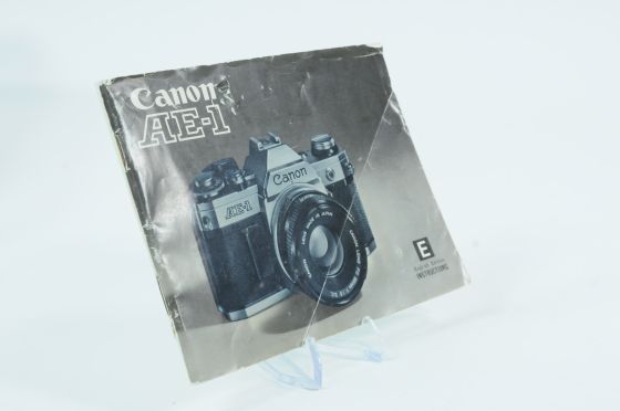 Canon AE-1 Camera Instruction Manual