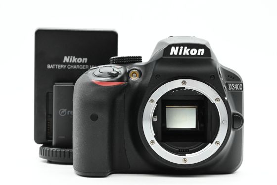 Nikon D3400 24.2MP Digital SLR Camera Body