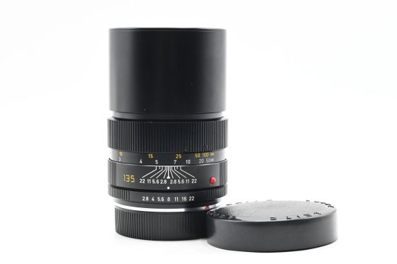 Leica 135mm f2.8 Elmarit-R 3-Cam Late E55 Lens