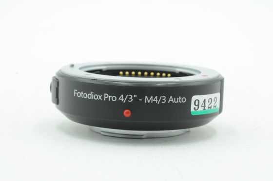 Fotodiox Pro Original 4/3 Lens to MFT Micro Four Thirds Body Auto Adapter