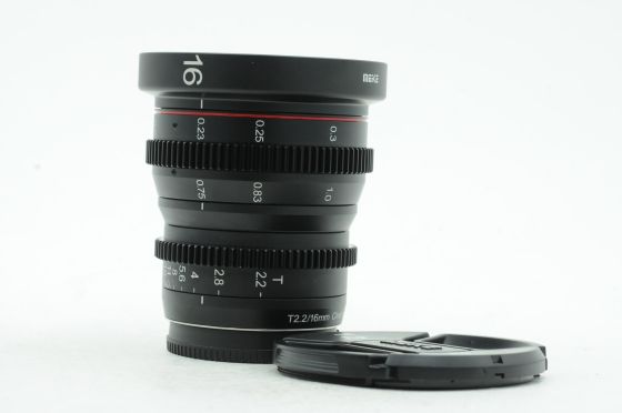 Meike 16mm T2.2 Manual Focus Cinema Lens for Micro 4/3 MFT