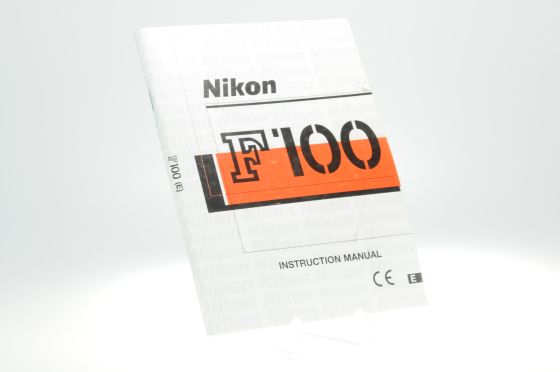 Nikon F100 Instruction Manual
