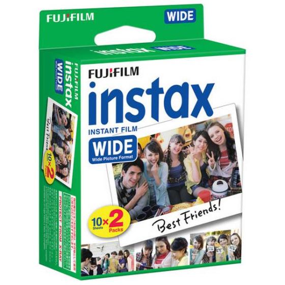 Instax Wide Film 2-Pack (2 x 10 Exposures)