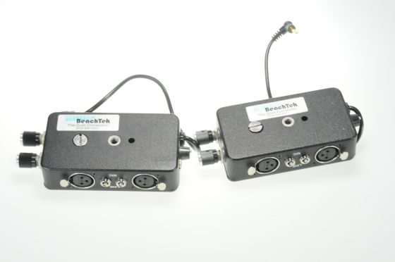 Lot of 2 BeachTek DXA-4S Audio Adapter