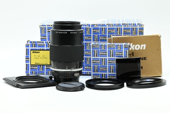Nikon UV Nikkor 105mm f4.5 AI-S Lens