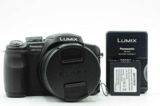 Panasonic Lumix DMC-FZ18 8.1MP Digital Camera w/Leica 18x Zoom