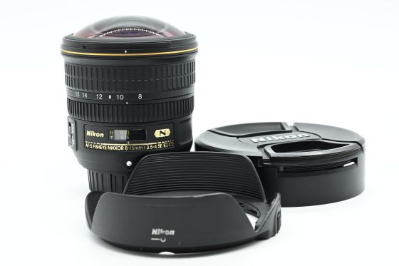 Nikon Nikkor AF-S 8-15mm f3.5-4.5 E ED Fisheye Lens