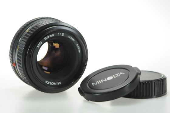 Minolta MD 50mm f2 Lens