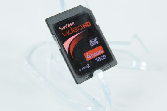 SanDisk VideoHD 16GB 4 Hours SDHC Memory Card