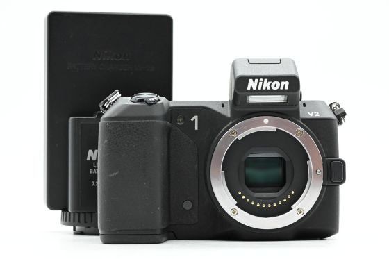Nikon 1 V2 14.2MP Mirrorless Digital Camera Body Black