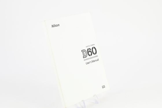 Nikon D60 Digital Camera Instruction Manual