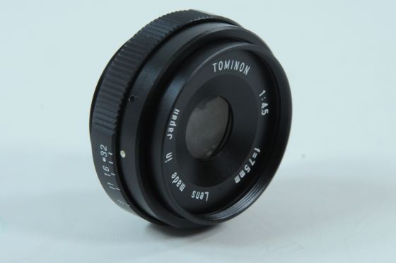 Tominon 75mm f4.5 Lens