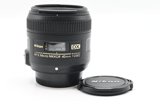Nikon Nikkor AF-S 40mm f2.8 G DX Micro Lens AFS