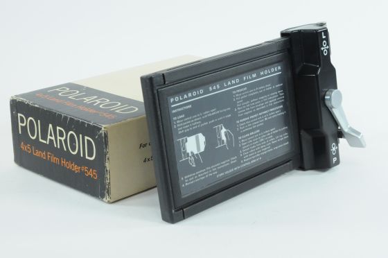 Polaroid 4x5 Land Film Holder #545