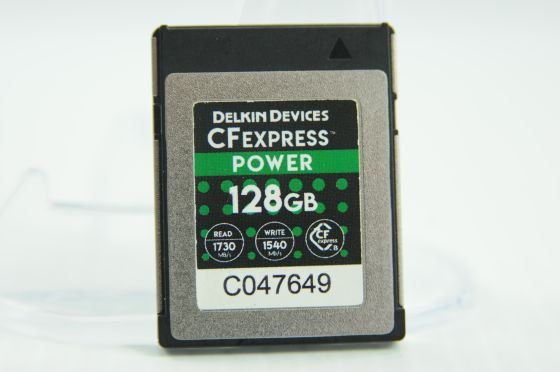 Delkin CF Express Memory Card. 128GB Type B. DCFX1-128